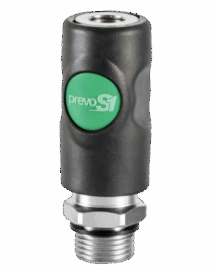 Raccord fileté mâle cylindrique avec joint d'étanchéité