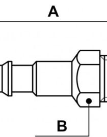 Embout fileté mâle cylindrique – Image 3