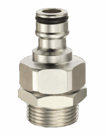 Embout fileté mâle cylindrique