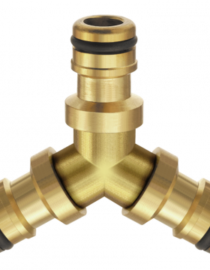 Embout triple de liaison pour raccords