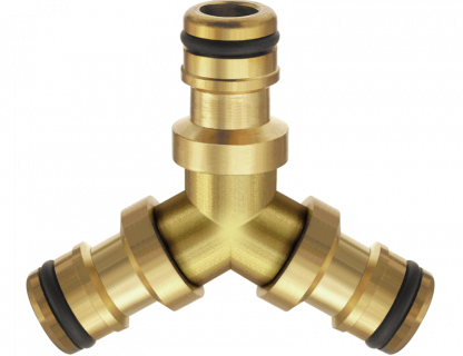 Embout triple de liaison pour raccords