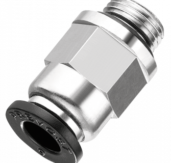 Raccord droit mâle cylindrique - RPD MG