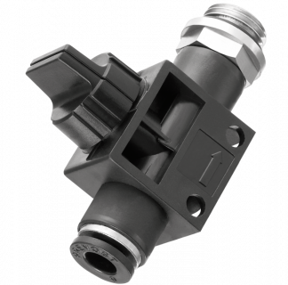 Micro Vanne - Tube/Filetage mâle cylindrique - RPS PG