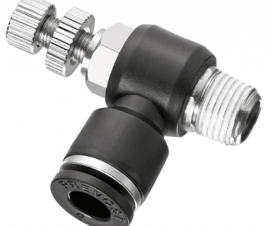 Régleur de débit mâle conique à molette - Bidirectionnel - RPM BR