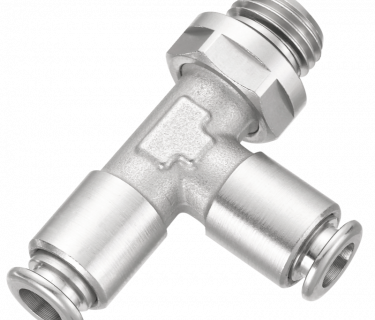 Té mâle latéral cylindrique orientable - RMT AG