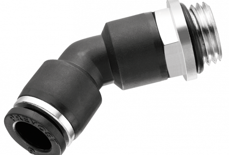 Coude 135° mâle cylindrique orientable - RPQ MG