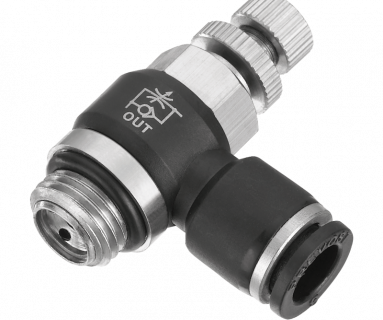 Régleur de débit mâle cylindrique à molette - Echappement - RPM OG