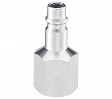 Embout fileté femelle cylindrique - INOX
