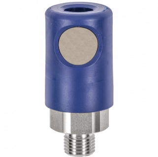 Raccord fileté mâle cylindrique - INOX