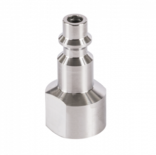 Embout fileté femelle cylindrique - INOX