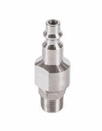 Embout fileté mâle conique - INOX