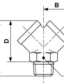 Y mâle conique au centre / femelle cylindrique x2 - YM – Image 2