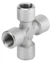 Croix égale femelle cylindrique - A14