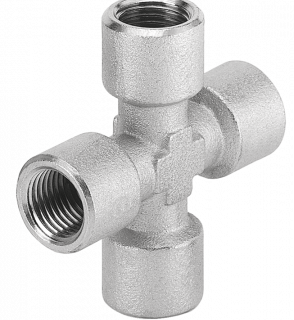 Croix égale femelle cylindrique - A14
