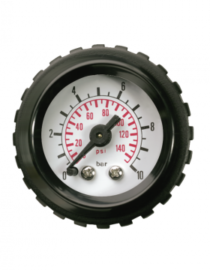 Manomètre intégrable à collerette ronde Ø 40 mm