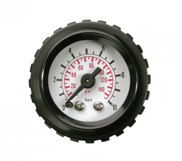 Manomètre intégrable à collerette ronde Ø 40 mm