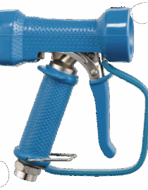 Pistolet de lavage industriel acier INOX 316