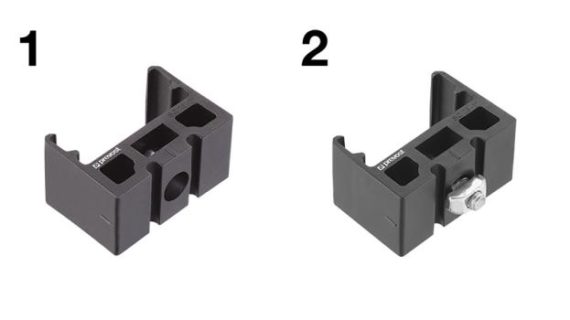 PPS SQCI - Collier de fixation pour profil carré