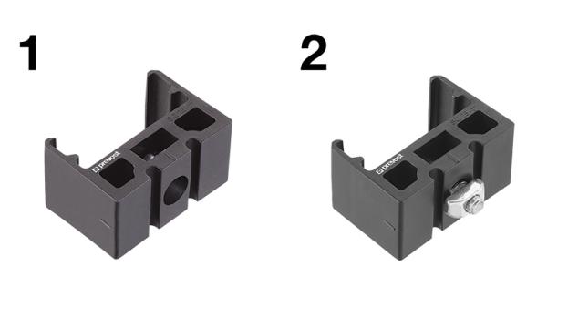 PPS SQCI - Collier de fixation pour profil carré