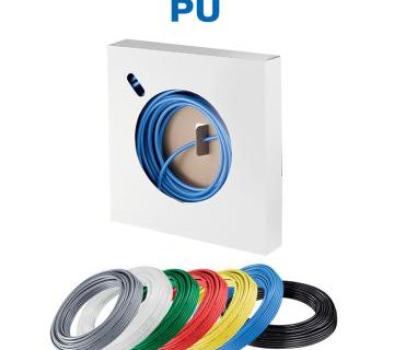 Tube polyuréthane base ester en boîte dévidoir de 25 m (unité de vente = 1 boîte)