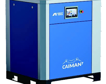 Compresseur à vis industriel Iwata Caiman 7,5 kW - Triphasé 400 V - 10 CV