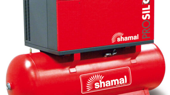 Compresseur à pistons Shamal Prosil K30 - 270L - 7,5 HP - Triphasé 400V